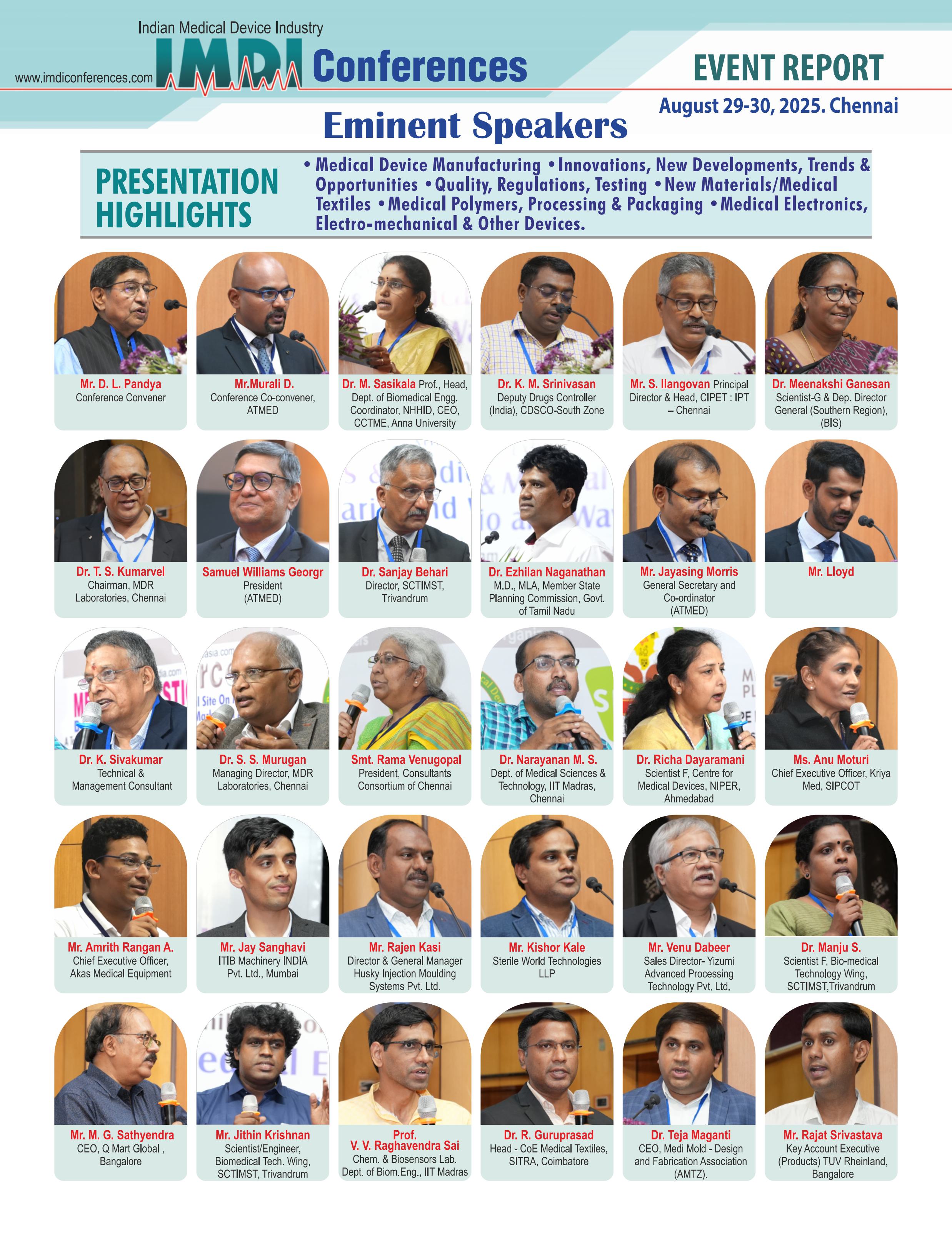 IMDI 2025 presentation highlights and expert speakers
