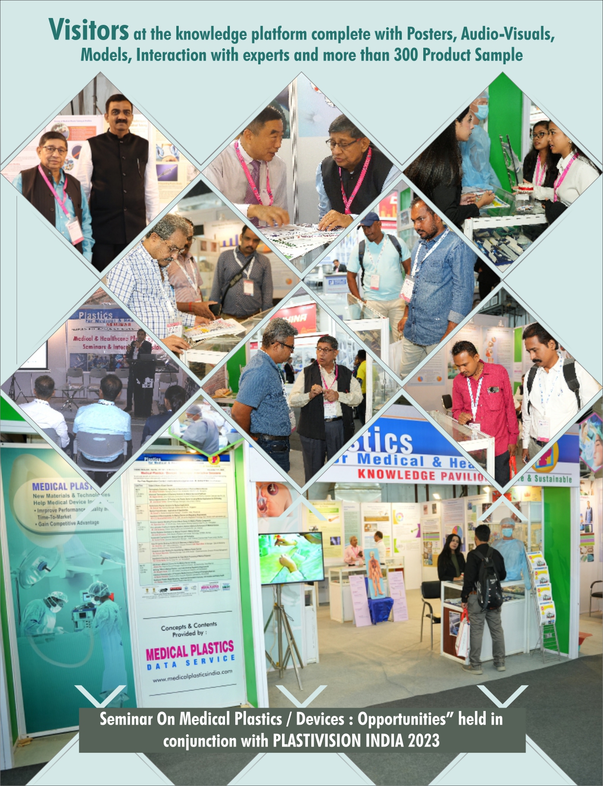 Visitors at the Plastivision 2023 knowledge platform
