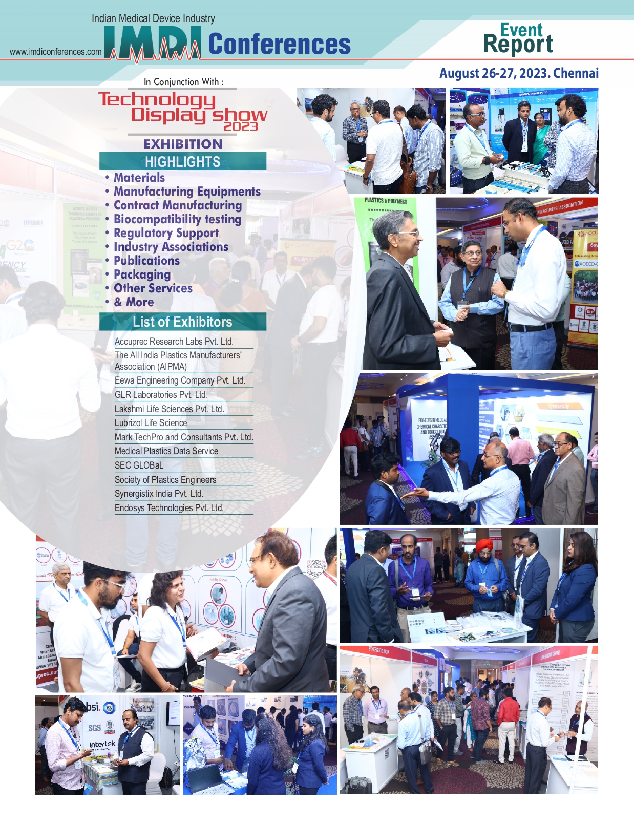 IMDI 2023 exhibition highlights and exhibitors